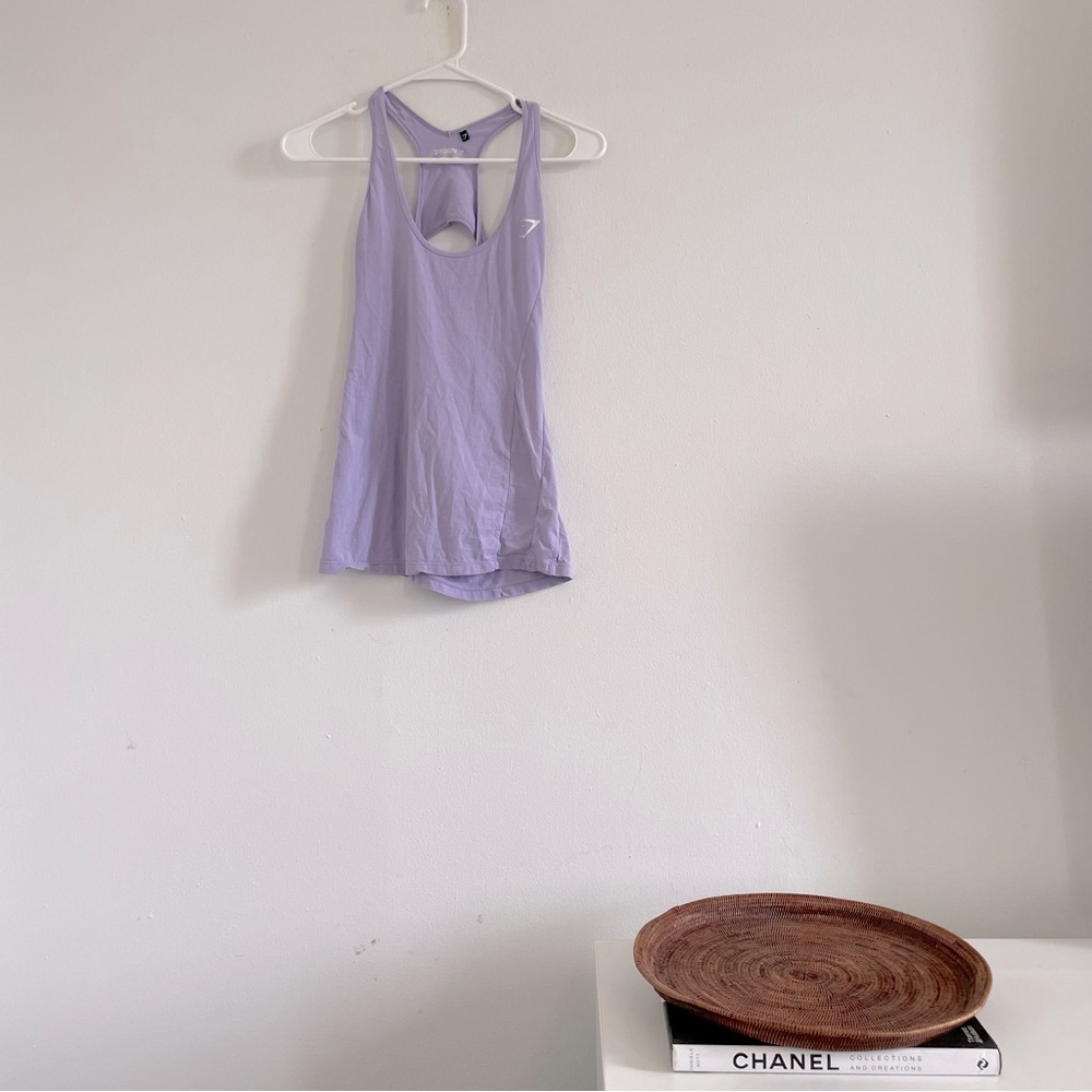 Gymshark Lilac Purple Tank Top